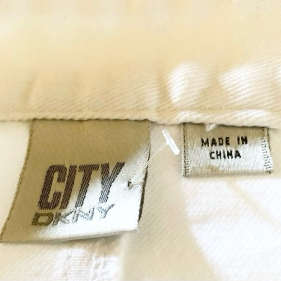 DNKY City White Denim Mini Skirt - Picture 11 of 13